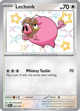 Lechonk — Shiny Rare card image