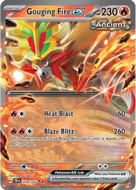 Gouging Fire EX card image
