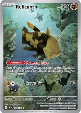 Relicanth — Illustration Rare card image