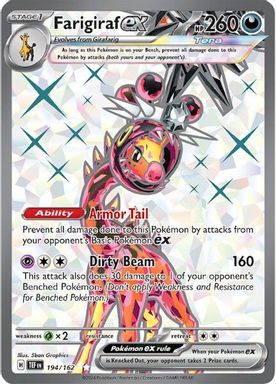 Farigiraf EX — Ultra Rare card image