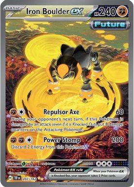 Iron Boulder EX — Special Illustration Rare card image