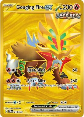 Gouging Fire EX — Hyper Rare card image