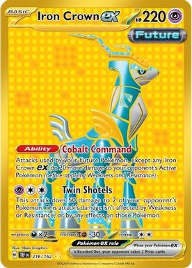 Iron Crown EX — Hyper Rare card image