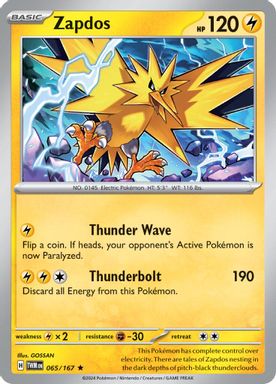 Zapdos card image