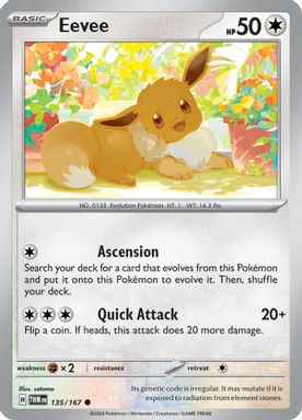 Eevee — Reverse Holo card image