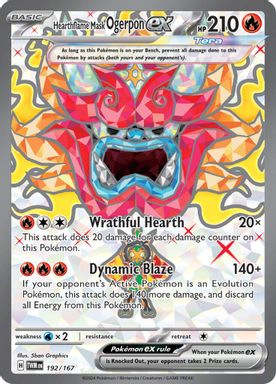 Hearthflame Mask Ogerpon EX — Ultra Rare card image