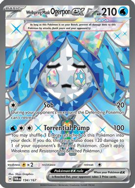 Wellspring Mask Ogerpon EX — Ultra Rare card image