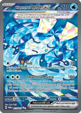 Wellspring Mask Ogerpon EX — Special Illustration Rare card image