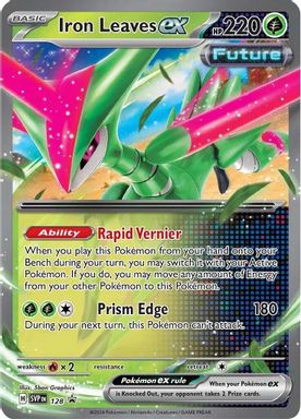 Iron Leaves EX — Paradox Clash Tin card image