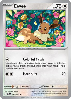 Eevee card image