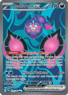 Pecharunt EX — Ultra Rare card image
