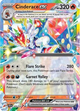 Cinderace EX card image