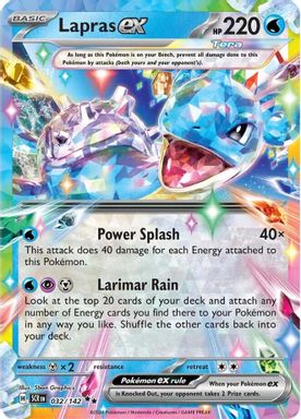 Lapras EX card image