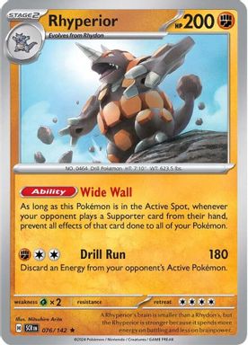 Rhyperior card image