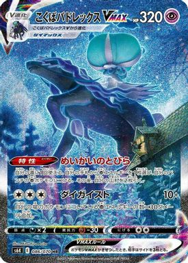Shadow Rider Calyrex Vmax-Hyper — Full Art card image