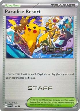 Paradise Resort — World Championships 2024-Staff card image