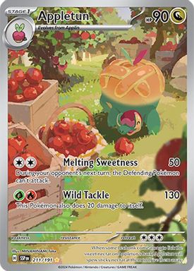 Appletun — Illustration Rare card image