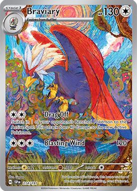 Braviary — Illustration Rare card image