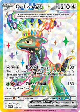 Cyclizar EX — Ultra Rare card image
