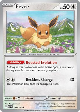 Eevee — Reverse Holo card image