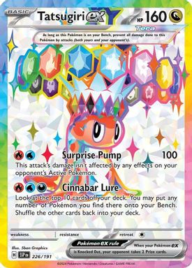 Tatsugiri EX — Ultra Rare card image