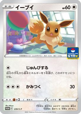 Eevee — Pokemon Card Gym card image
