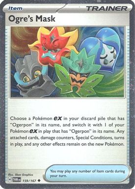 Ogre's Mask — Ogerpon EX Premium Collection card image