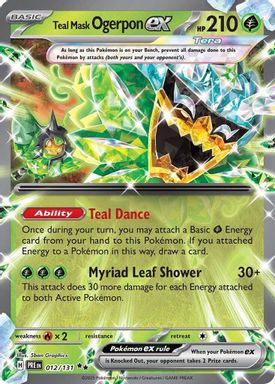 Teal Mask Ogerpon EX card image