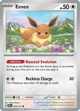 Eevee card image