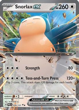 Snorlax EX card image