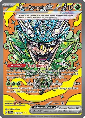 Teal Mask Ogerpon EX — Special Illustration Rare card image