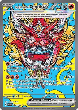 Hearthflame Mask Ogerpon EX — Special Illustration Rare card image