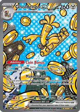 Gholdengo EX — Special Illustration Rare card image