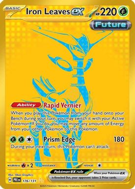 Iron Leaves EX — Hyper Rare card image