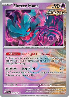 Flutter Mane — Poke Ball Reverse Holo card image