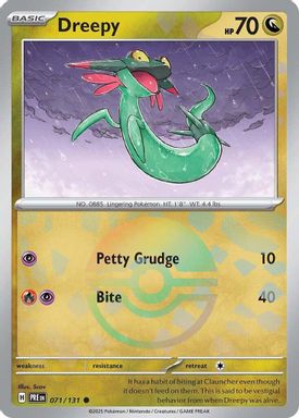 Dreepy — Poke Ball Reverse Holo card image