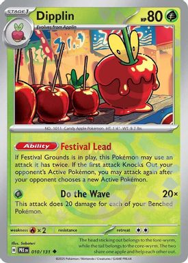 Dipplin — Master Ball Reverse Holo card image