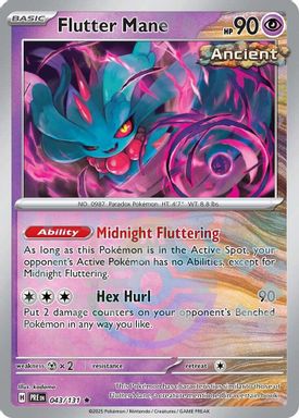 Flutter Mane — Master Ball Reverse Holo card image