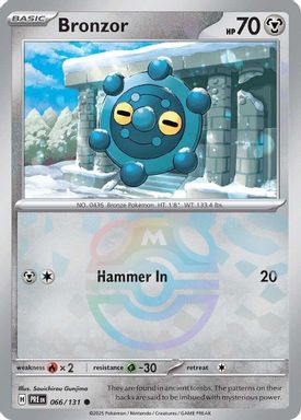 Bronzor — Master Ball Reverse Holo card image