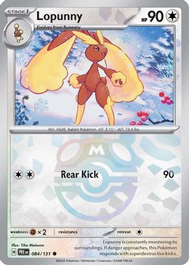Lopunny — Master Ball Reverse Holo card image