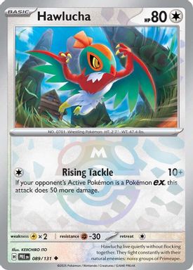 Hawlucha — Master Ball Reverse Holo card image