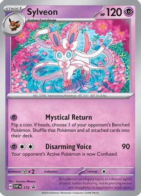 Sylveon — Prismatic Evolutions Tech Sticker Collection card image
