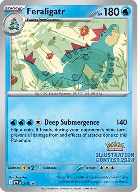 Feraligatr — Illustration Contest 2024 card image
