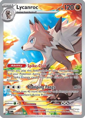 Lycanroc — Illustration Rare card image