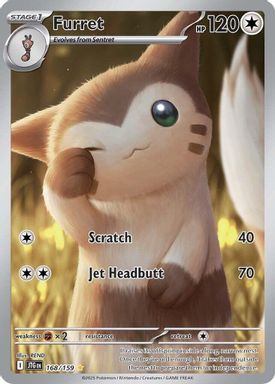 Furret — Illustration Rare card image