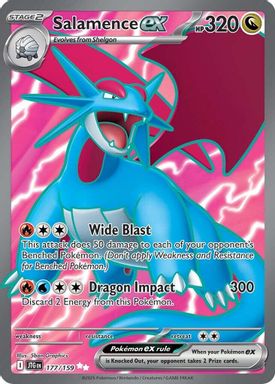 Salamence EX — Ultra Rare card image