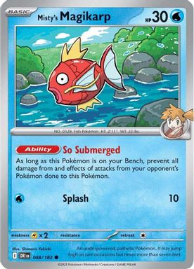 Misty's Magikarp card image