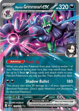 Marnie's Grimmsnarl EX card image