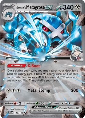 Steven's Metagross EX card image