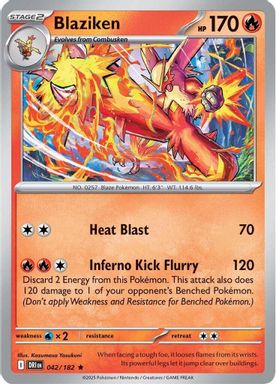 Blaziken card image